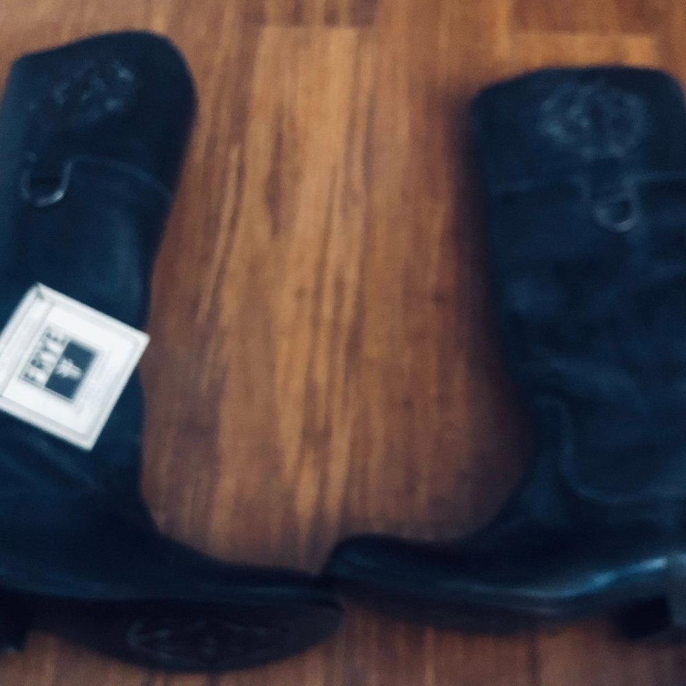 Frye Tall Boots “Melissa Monogram”